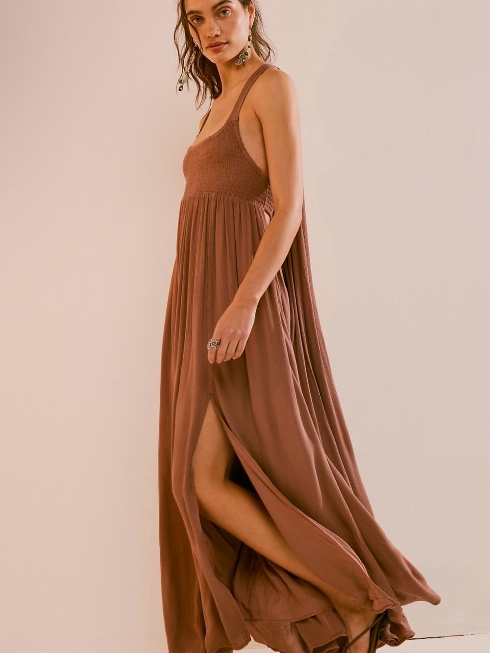 Free people look my way maxi dress